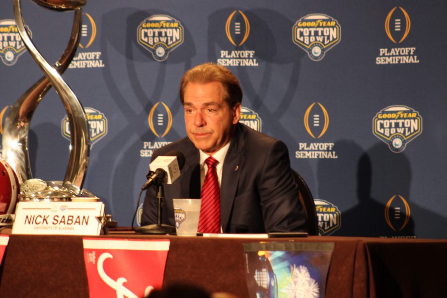 Saban pleased with preparation going into CFP Semifinal matchup with Michigan State