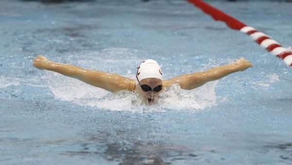Men's swimming leaves NCAAs in sixth place with best finish since 1983