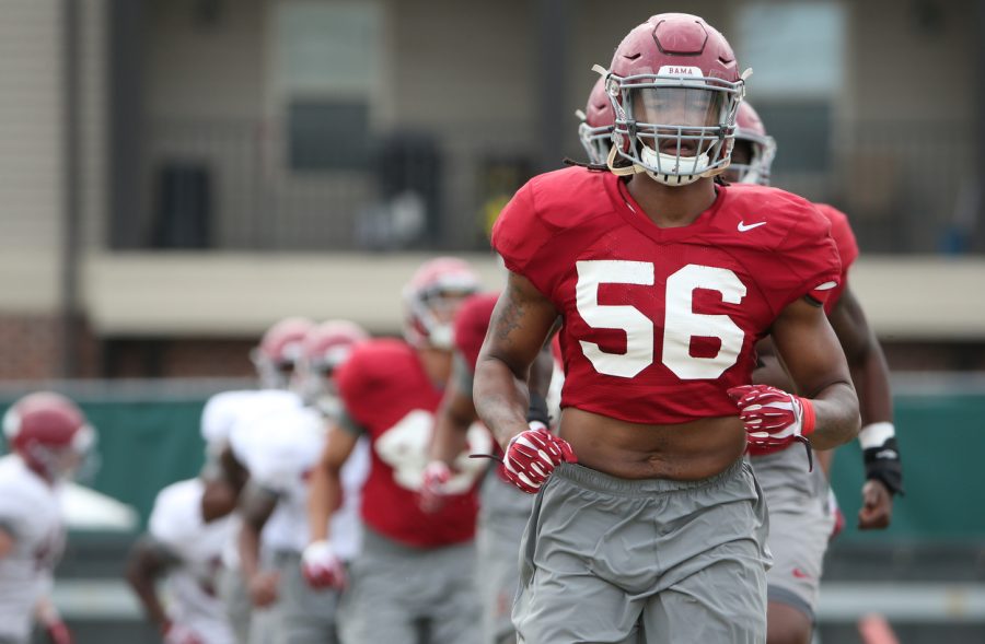 Alabama linebacker charged with carrying without a permit