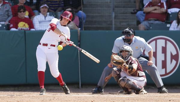 ​Two outs, so what: Softball comes in clutch at the plate