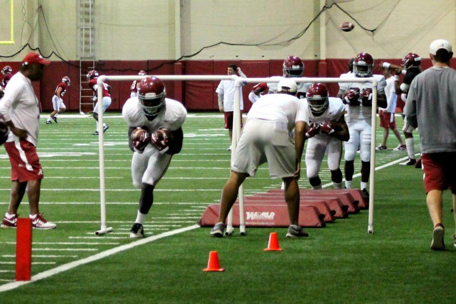 ​PRACTICE REPORT: Running backs get involved in the passing game