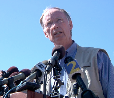 Governor Bentley speaks on Tuscaloosa tornado disaster 4/28 (Video)