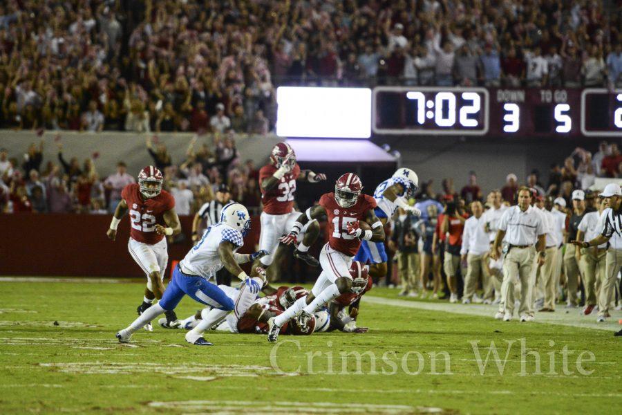 Alabama defense continues to dominate against Kentucky