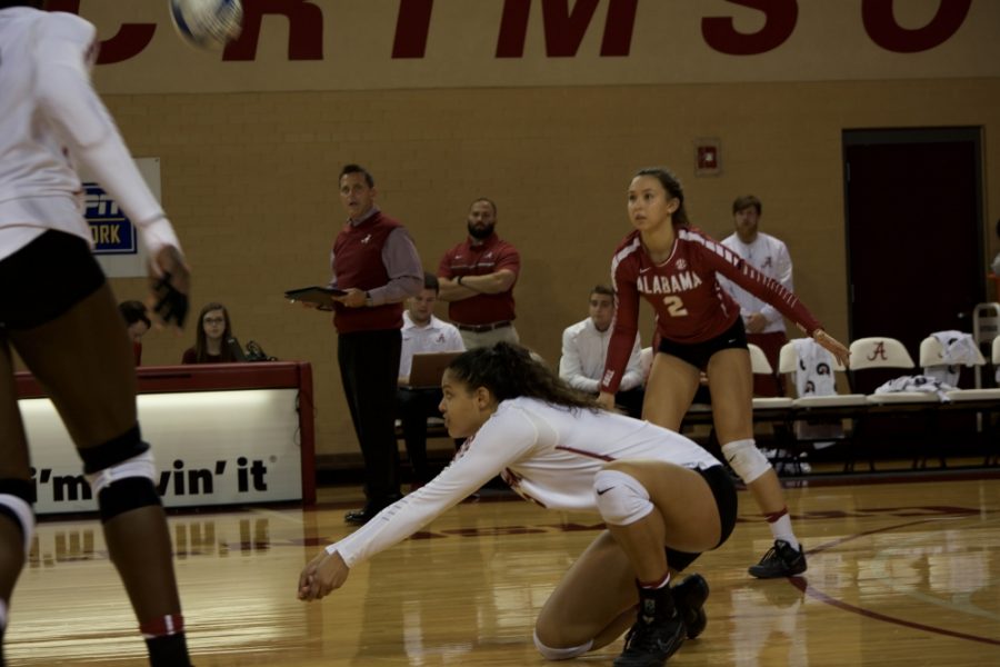 One Alabama volleyball player never expected to say 'Roll Tide'