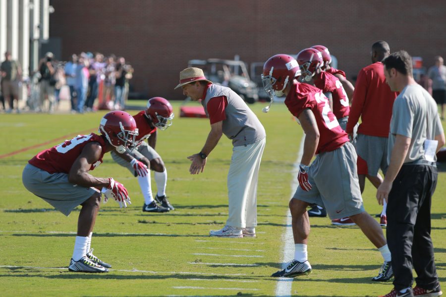 PRACTICE REPORT: Alabama football practices for first time this spring
