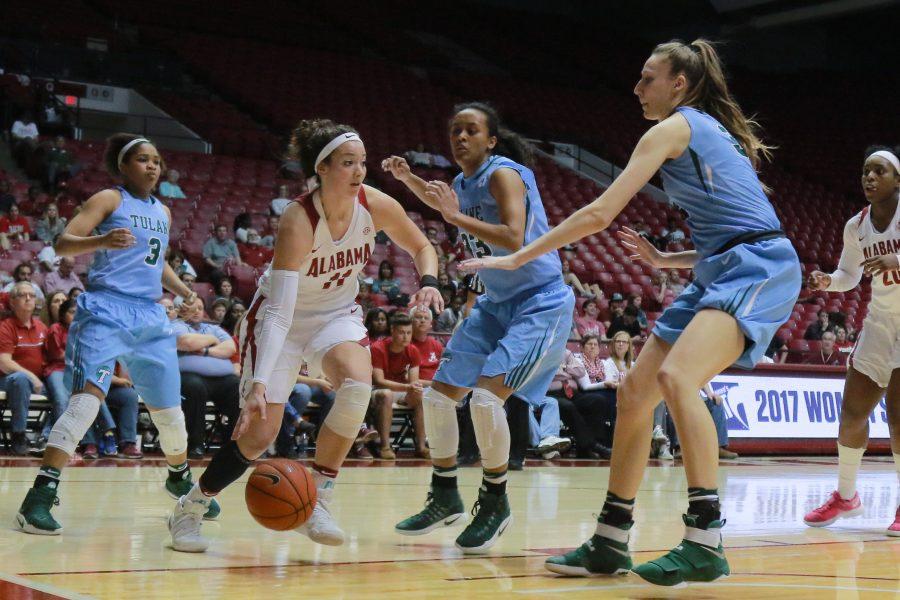 Alabama advances to quarterfinals of women's NIT with win over Tulane