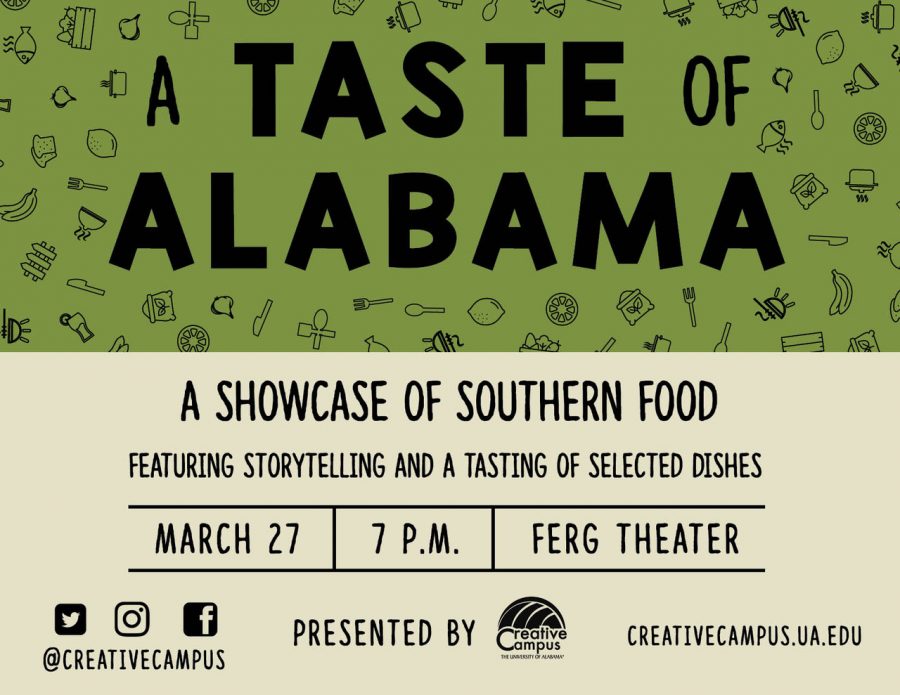 Creative Campus presents food as art with A Taste of Alabama event