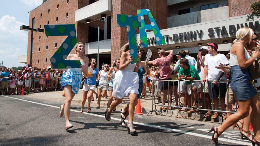 UA+sees+largest+sorority+recruitment+in+nation