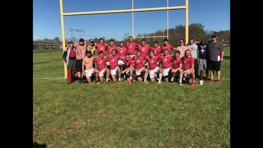 Alabama Men's Rugby using brain and brawn
