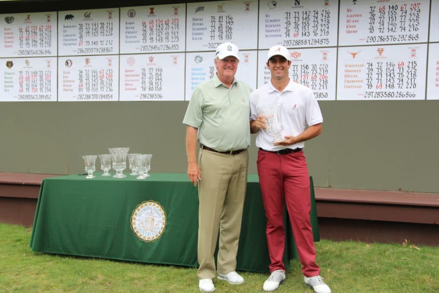 Mens golf finishes second at Olympia Fields Country Club/Fighting Illini Invitational