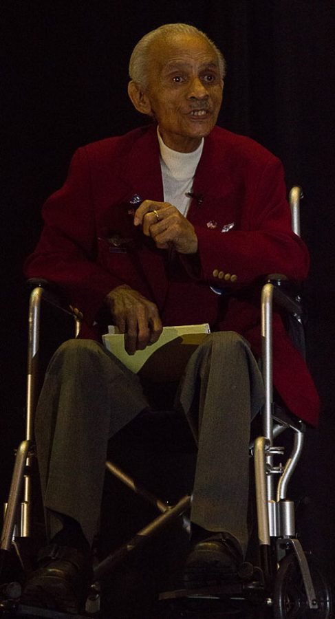 Former Tuskegee Airman talks Red Tails inspiration