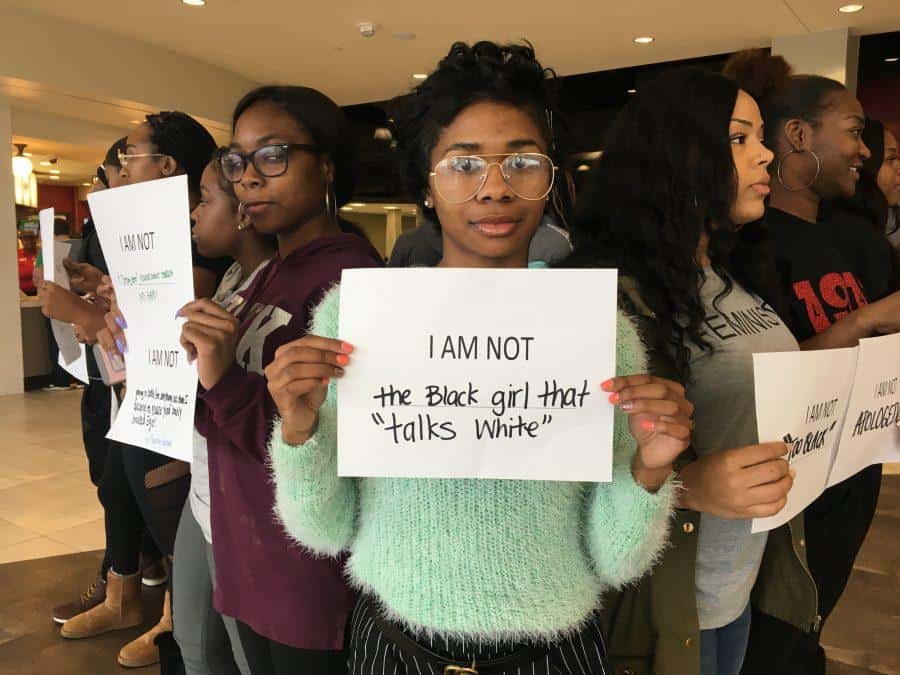 Students rally against labels, stereotypes