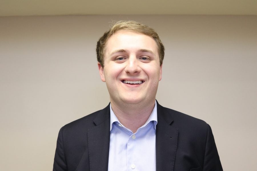 Q&A: vice president of student affairs candidate Clay Martinson