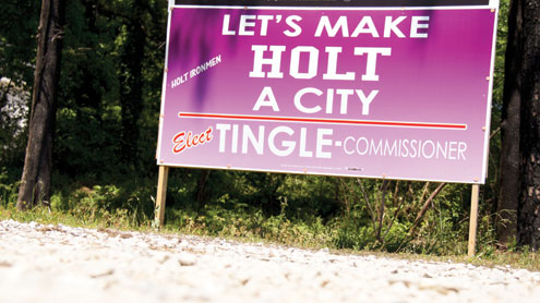 Storm prompts campaign to make Holt a city