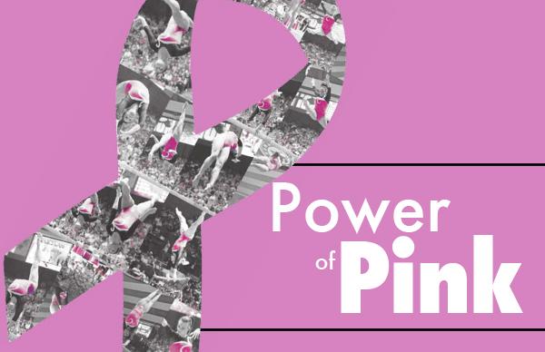 Power of Pink: UA gymnastics lets awareness take the floor