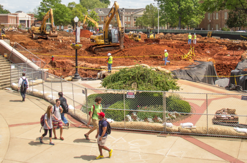 Construction underway at UA