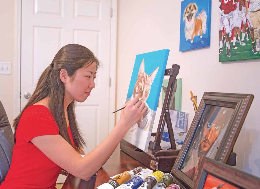 Students look to market art online