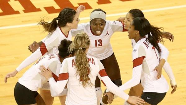 Alabama volleyball team ranked 2nd in SEC