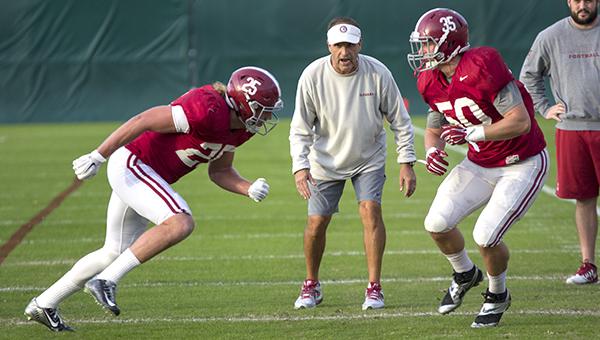 Tide readies for top offense