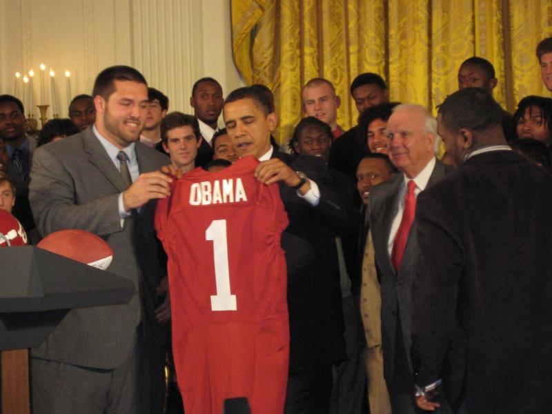 Obama honors Tide for victorious season