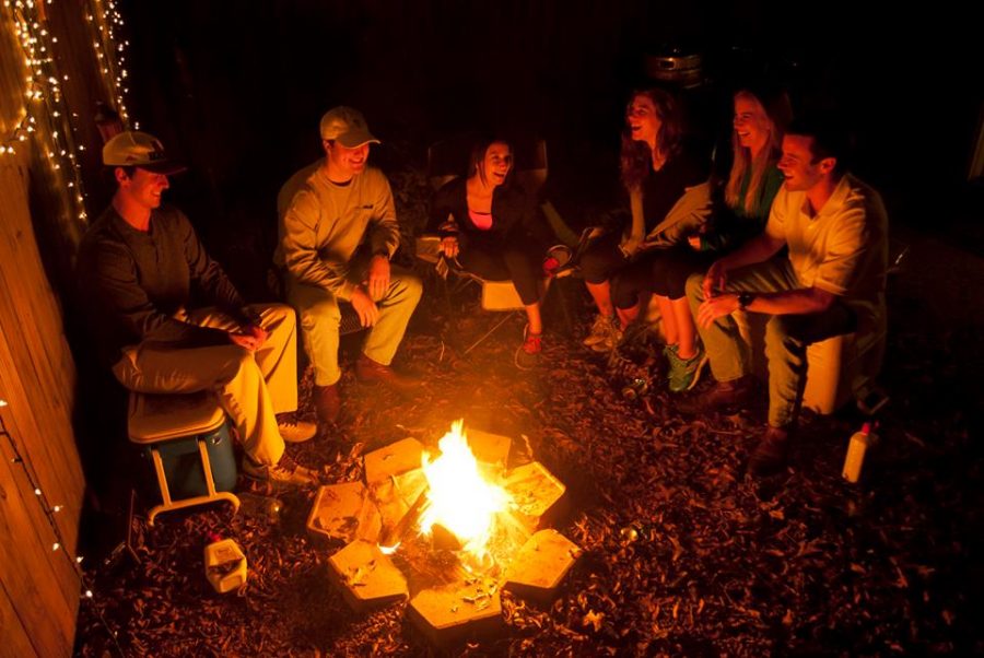 Campfires aid blood pressure, study says