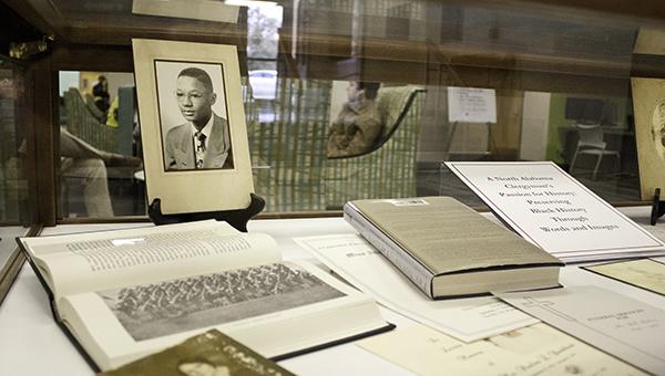 Gorgas case exhibits black history artifacts