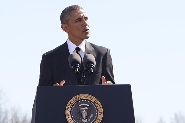 Obama visits Alabama for civil rights anniversary