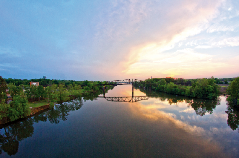 Local businesses aid river preservation