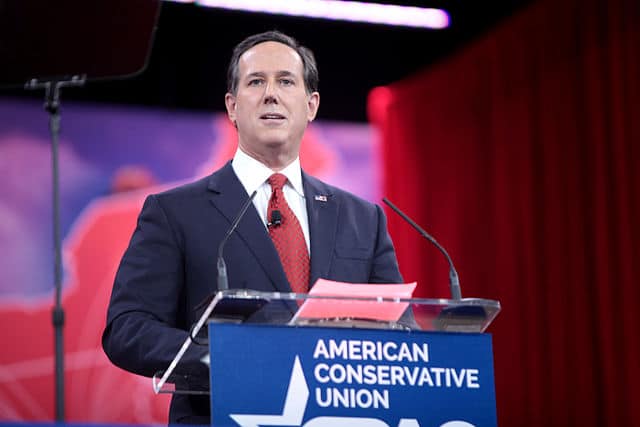 Rick Santorum to discuss religious freedom with students