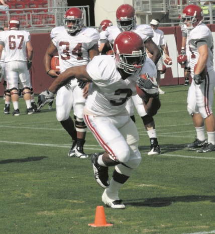 Tide holds first spring scrimmage