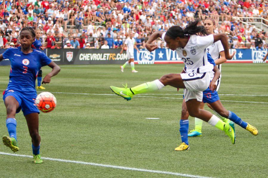​U.S. Women's National Team routs Haiti in front of record Birmingham crowd