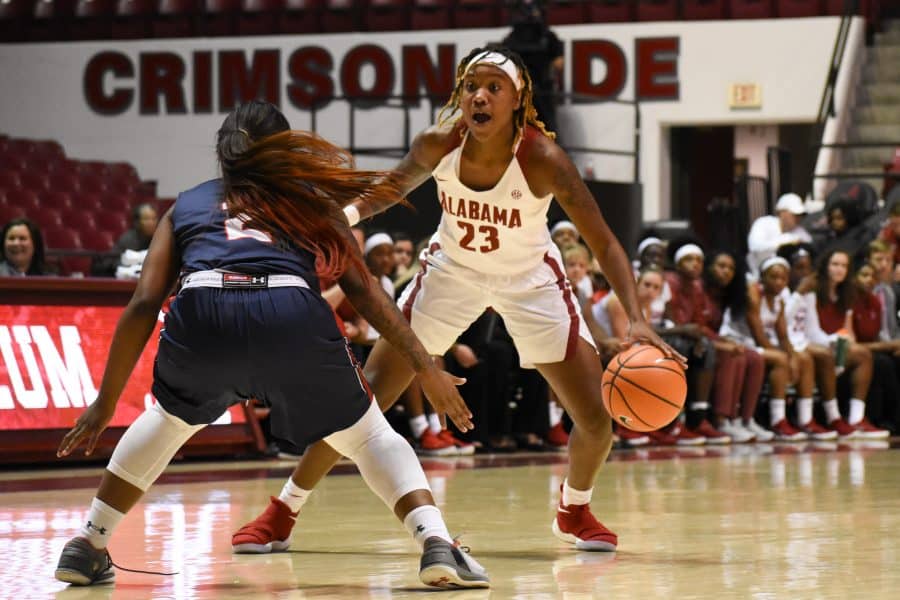 Alabama womens basketball earns historic win on the road against Tennessee