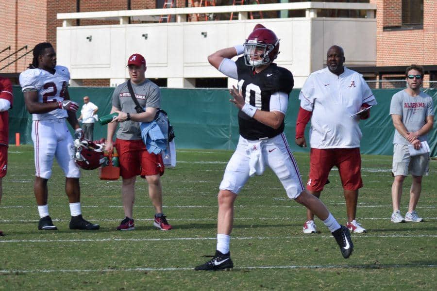 PRACTICE REPORT: Alabama focuses on goal-line situations