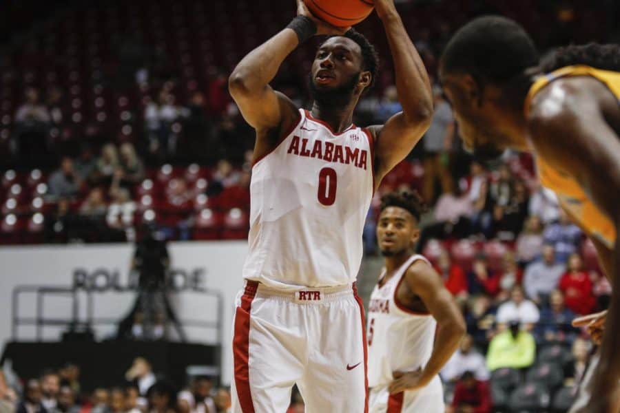 Alabama basketball handles Southern in season opener