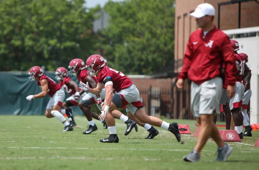 PRACTICE REPORT: First day of fall camp