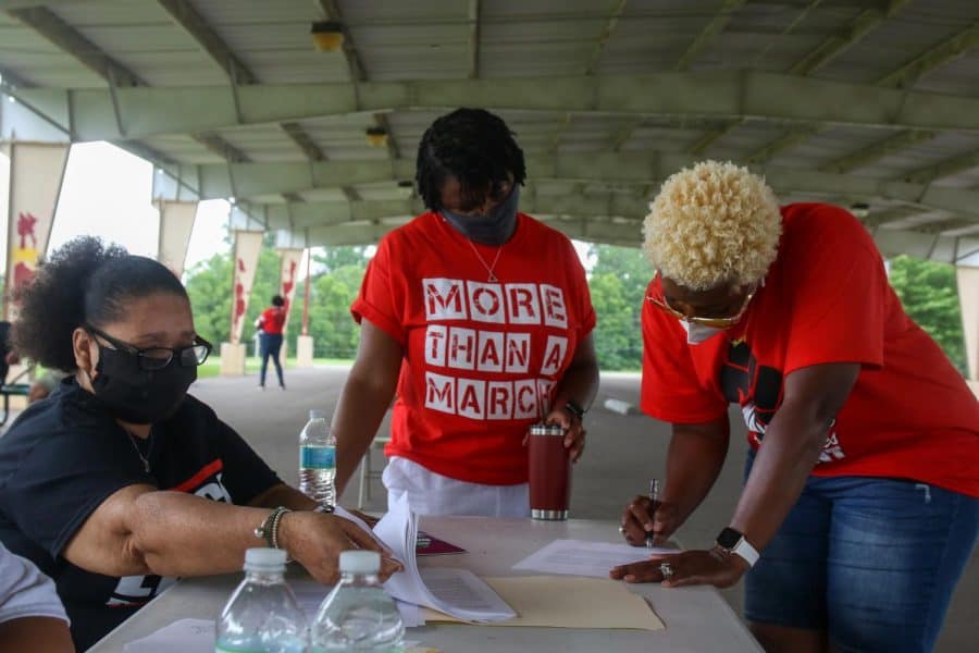The Tuscaloosa Alumni Chapter of Delta Sigma Theta, Inc. helped organize More Than a March, an event geared toward galvanizing Black voters and college students.