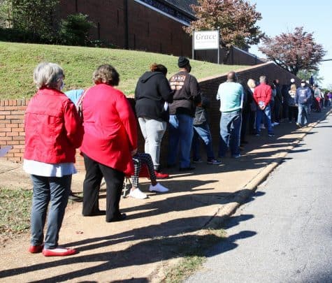 We canvassed polling stations across Tuscaloosa on Tuesday. Here’s what we saw.