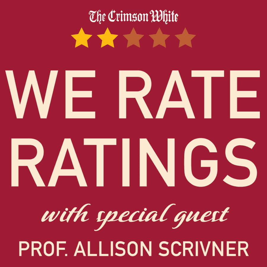 We+Rate+Ratings+with+special+guest+prof.+Allison+Scrivner.