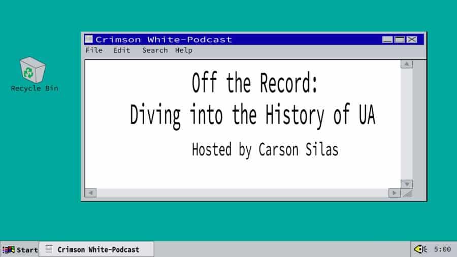 Off+the+Record%3A+Diving+into+the+History+of+UA.+Hosted+by+Carson+Silas.