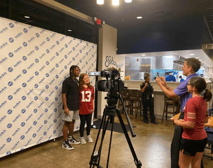 Football’s John Metchie III signs brand deal with local restaurant