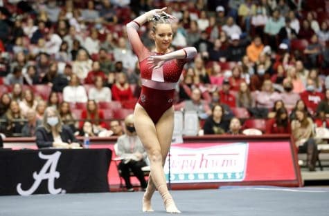 Alabama gymnastics prepares for an Olympic-sized clash with No. 8 Auburn