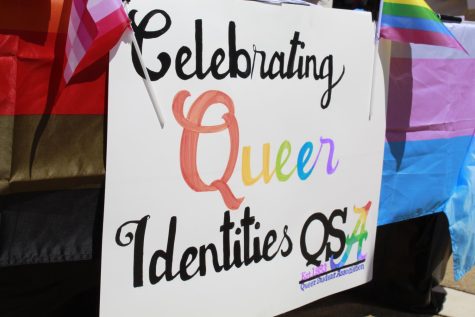 Queer Student Association protests ‘No One Is Born Gay’ tabling event
