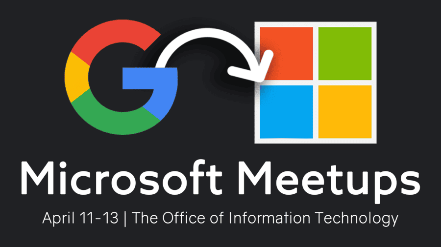 Microsoft+Meetups.+April+11-13+%7C+The+Office+of+Information+Technology