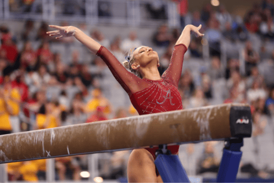 Gymnastics’ season ends in the national semifinals